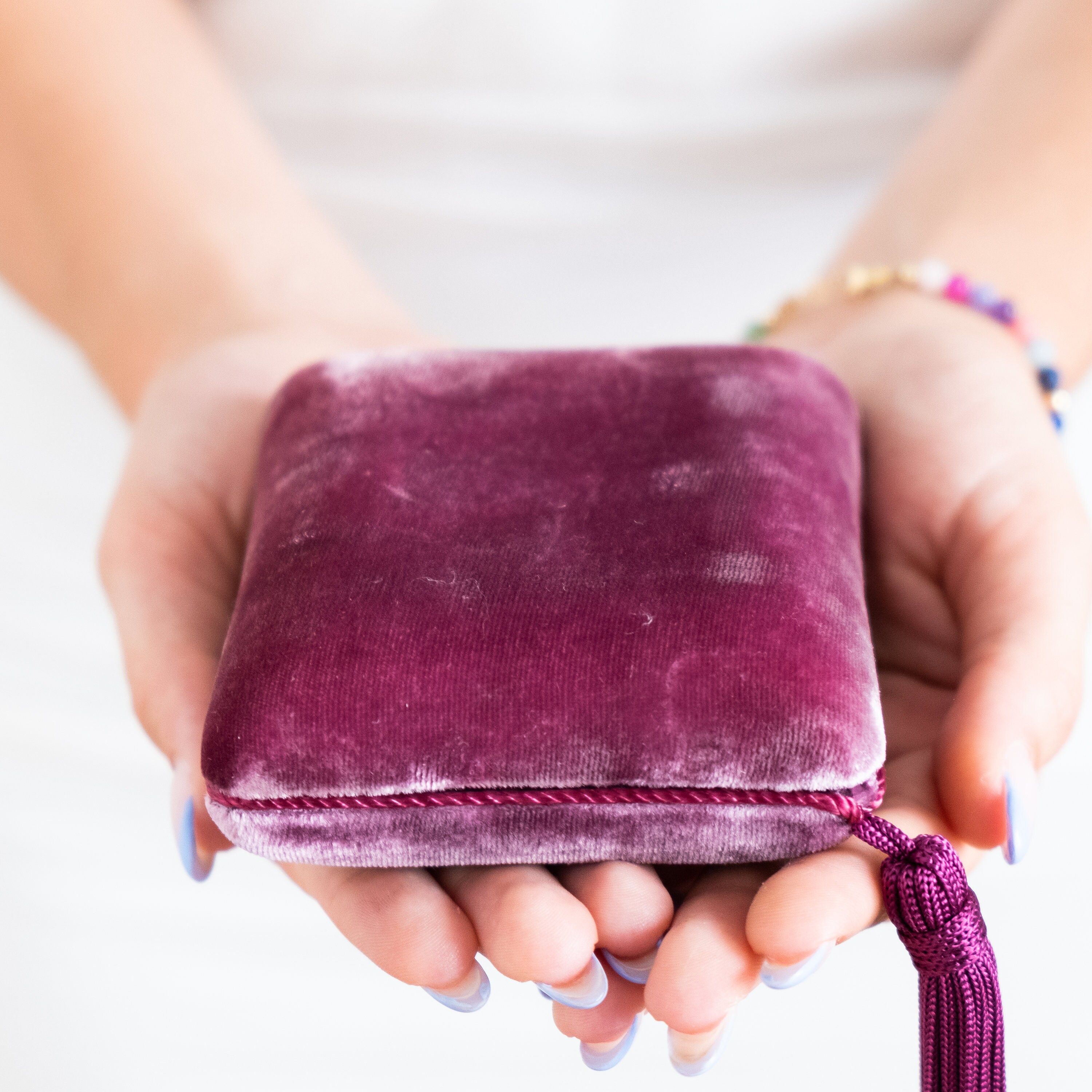 Cartier shop jewelry pouch