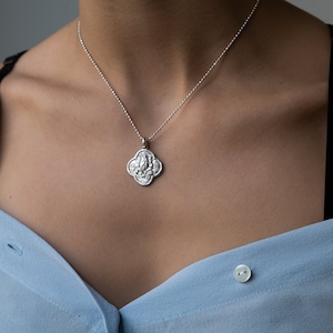 Silver Lotus necklace, Lotus flower necklace, buddah necklace, Yoga necklace, Jewelry For Women, Lotus Pendant Sterling Silver, gift for her