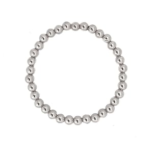 Goldperlen Armband in 14k Gold oder Sterling Silber