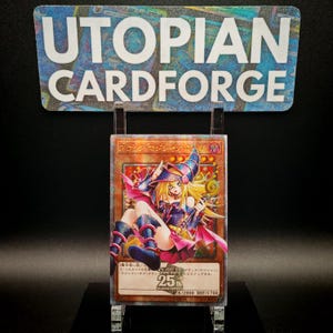 Dark Magician Girl Starlight Rare • Handgemachter PROXY/ORICA • Benutzerdefinierte erweiterte Kunst • Starlight Rare aus dem 25. Vierteljahrhundert auf der Vorderseite angebracht