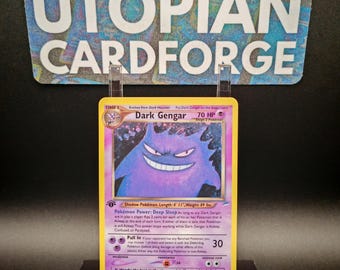 Dark Gengar 6/105 Neo Destiny - English Version - Holographic - Proxy -  High Quality - Trading Card - Etsy