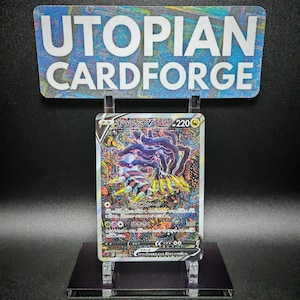 Giratina V Alt Art • Handgemaakte PROXY/ORICA • Lost Origin 111 • Met textuurpatroon en regenboogholografie toegepast