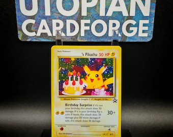 Biglietto Di Auguri Di Compleanno Pikachu - Biglietto Di Auguri Di Compleanno Pokémon - Biglietto Di Auguri Digitale - Scarica E Stampa - Biglietto Personalizzato - Buon Compleanno - Italia - Foto 12