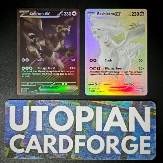 pokemon black and white secret rare cards Titan Cards Zekrom 114/114 (Black & White) + Ultra Rare Pokemon Card  (Celebrations Classic Collection) Toploader : Amazon.com.be: Toys main image 0