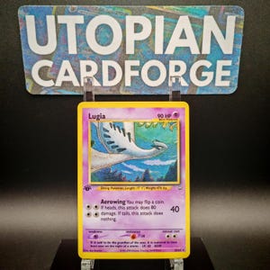 Lugia Rare • Handgefertigte PROXY/ORICA • Neo Revelation 20 • Keine Holografie, wie bei einer gewöhnlichen seltenen Karte