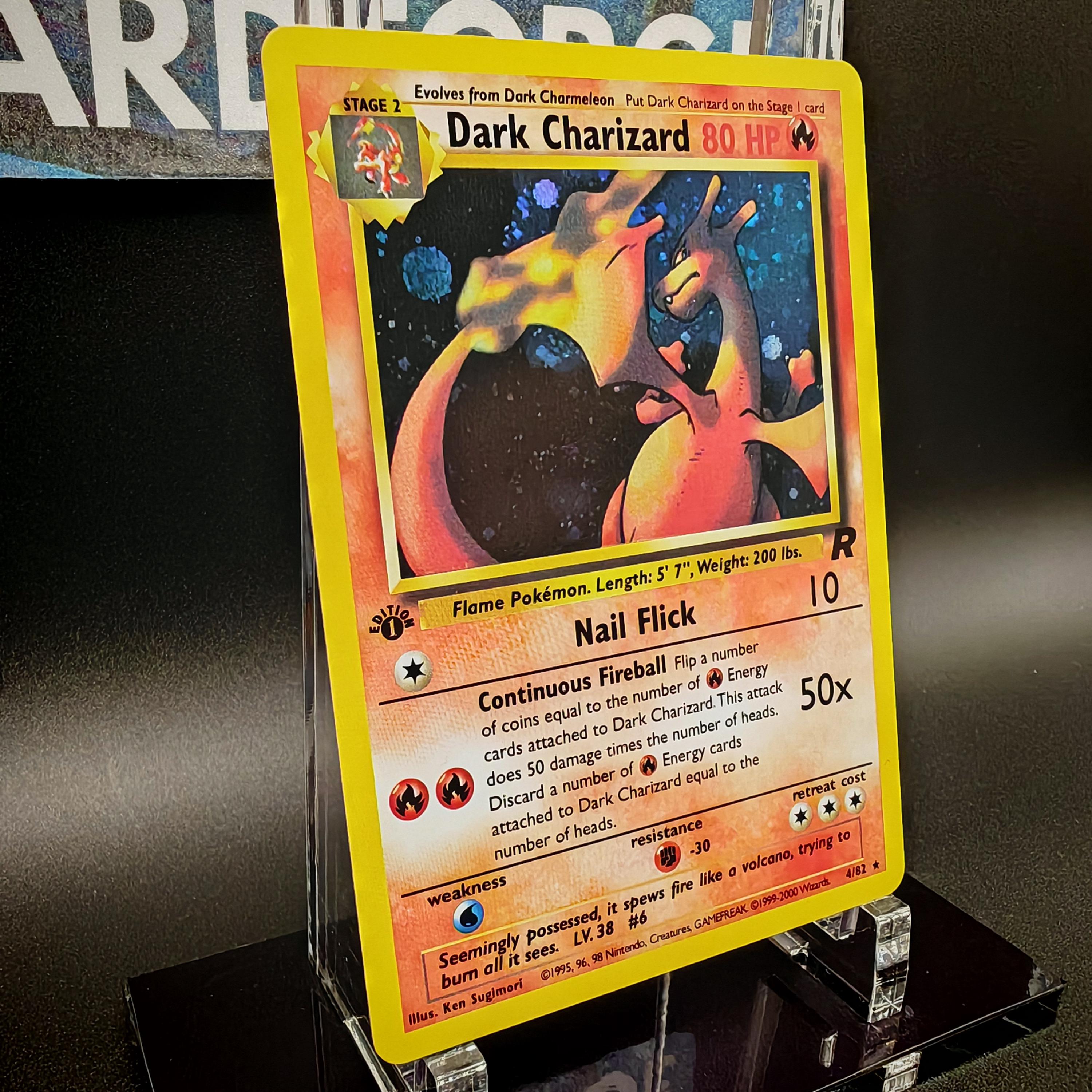 pokemon card dark charizard Dark Charizard No 006 PSA 6 main image 1