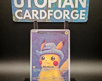 2023 ピカチュウ グレー フェルト帽 カード Pikachu with Grey Felt Hat(未開封/ゴッホピカチュウ)【P】{085