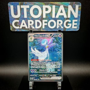 Gardevoir ex Shiny • Handmade PROXY/ORICA • Paldean Fates 233 • Rainbow Holography applied on the Artwork background