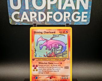 Shining Charizard 107/105 Gold Foil Pokemon Card 1st Edition