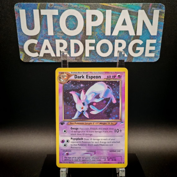 dark espeon pokemon card Dark Espeon Neo4 No.196 Card main image 0