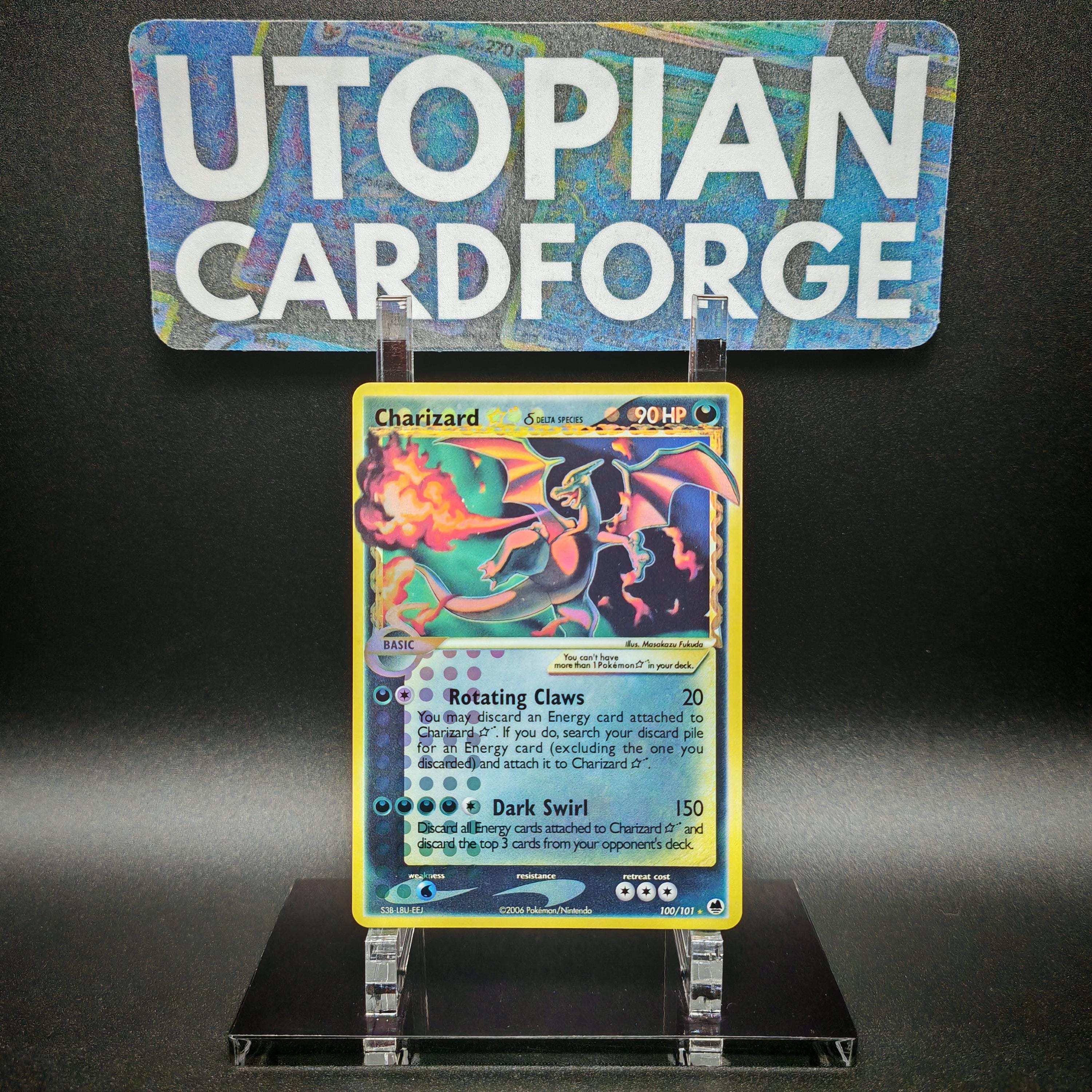 Charizard Gold Star English Version • Handmade PROXY/ORICA • EX