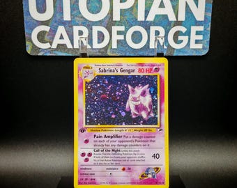 Sabrina's Gengar 14/132 Gym Heroes - English Version - Holographic