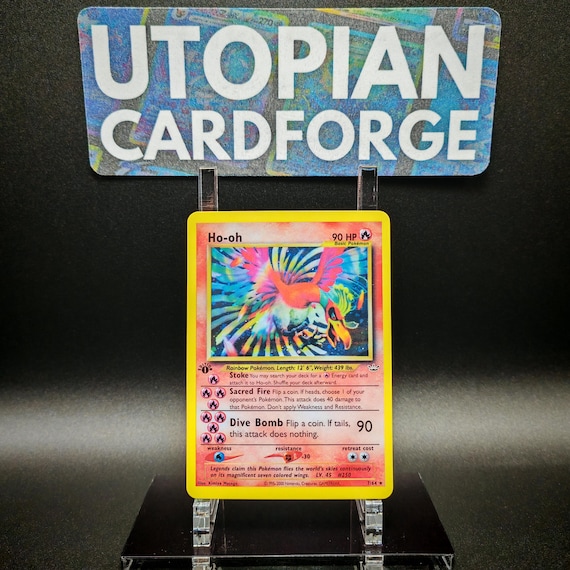 ho oh pokemon card rainbow Amazon.com: Ho-Oh GX - SM80