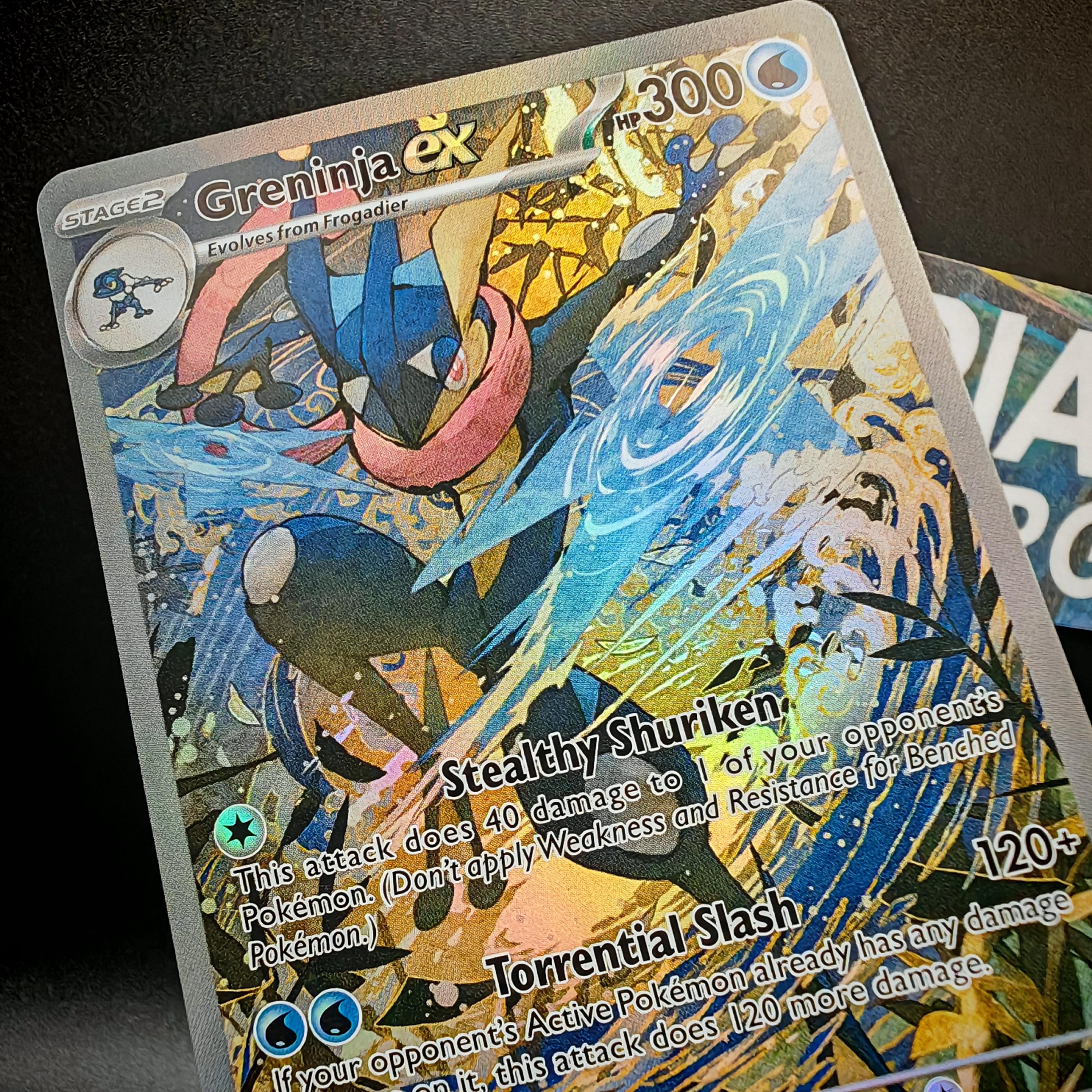 Greninja Ex • Handmade PROXY/ORICA • Black Star Promos 132