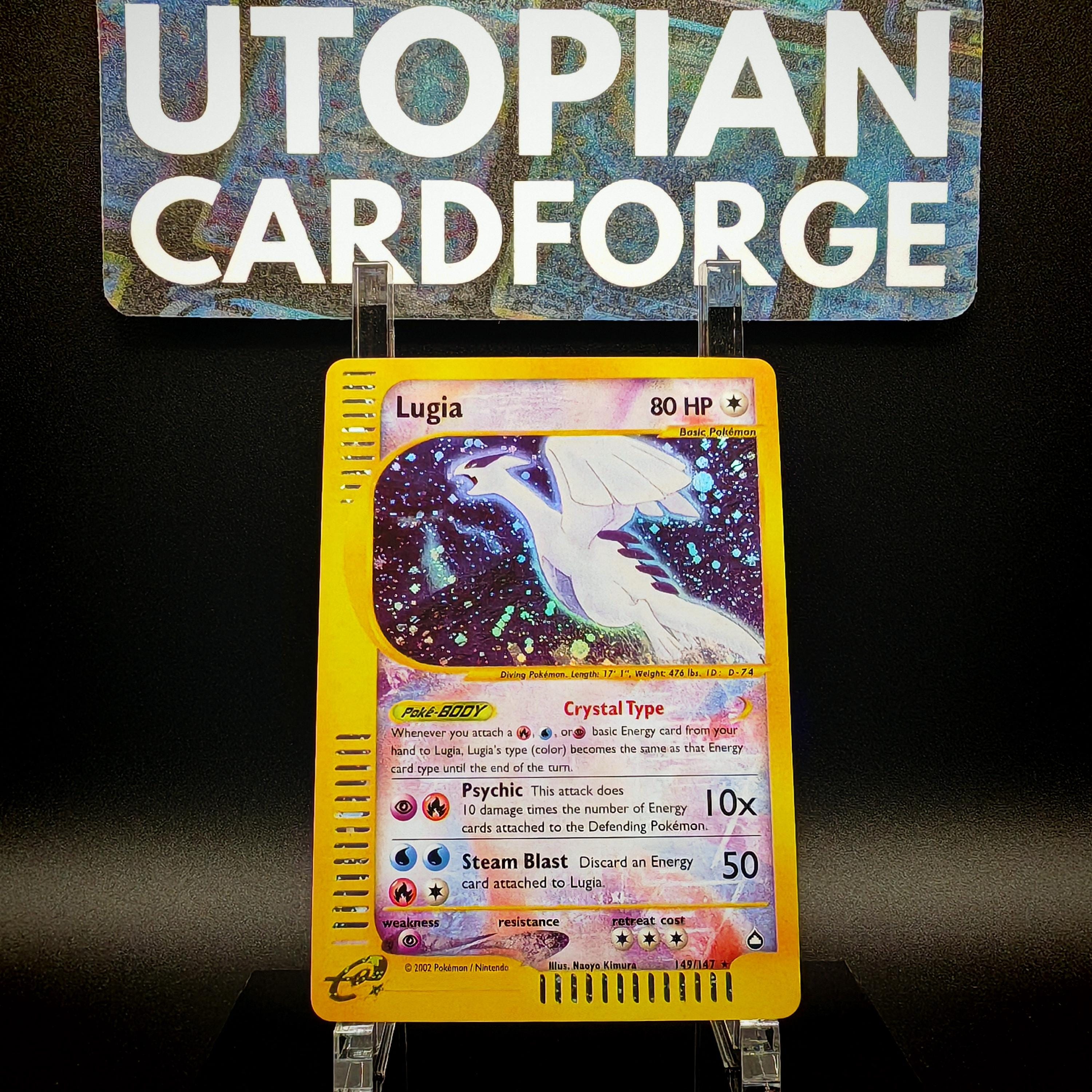 Crystal Lugia Card - Etsy