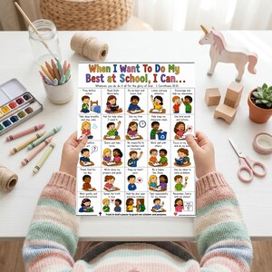 Christian Classroom Rules Printable, School Behavior Expectations Poster, Bible Decor School, Homeschool Wall Art, SEL Classroom Poster