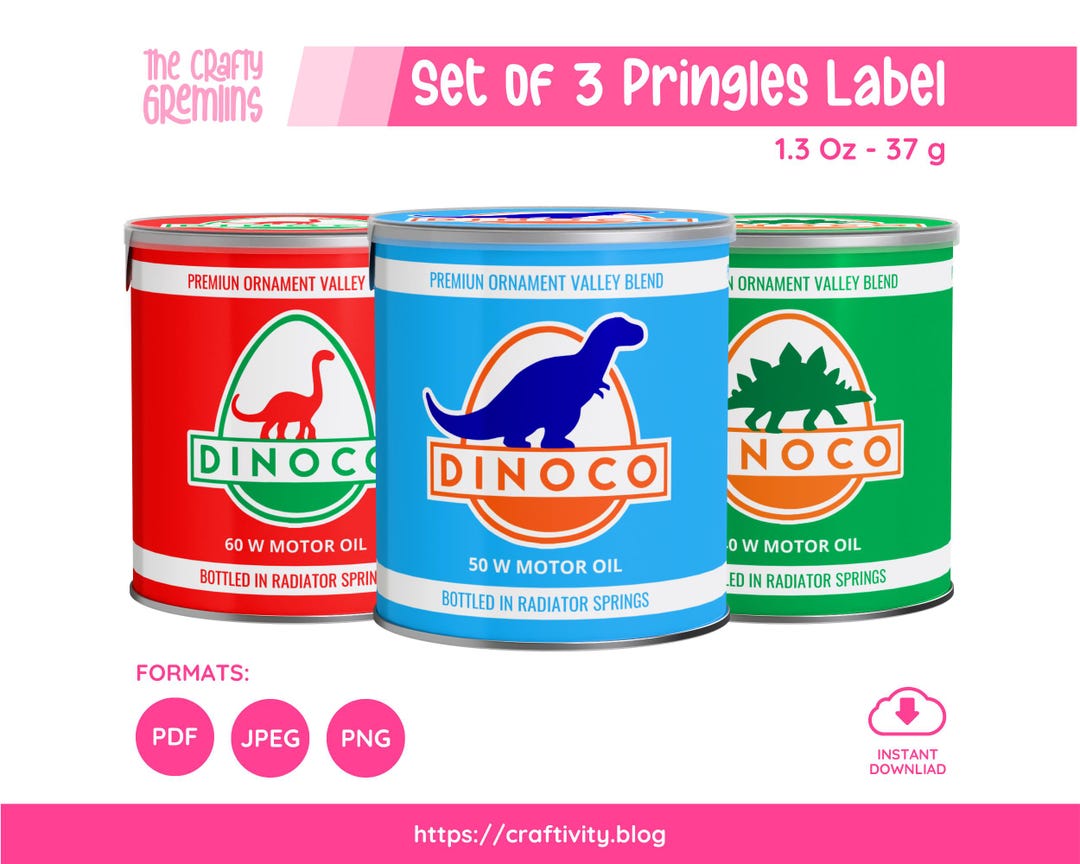 Cars Pringles Can Label Template | Rusteze Printable Snack Box Wrapper ...