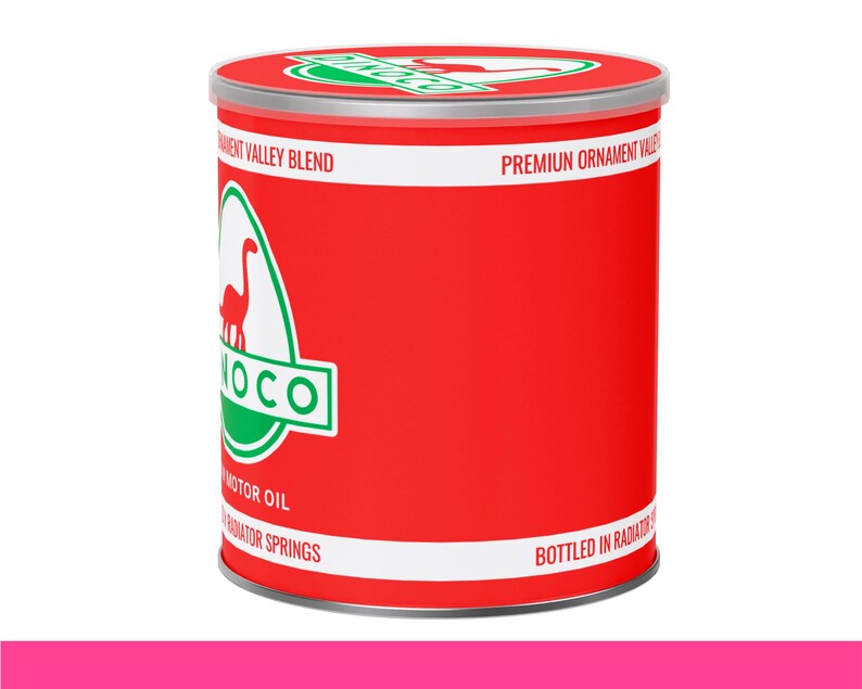 Dinoco Pringles Can Label Template | Cars Theme Printable Snack Wrapper ...