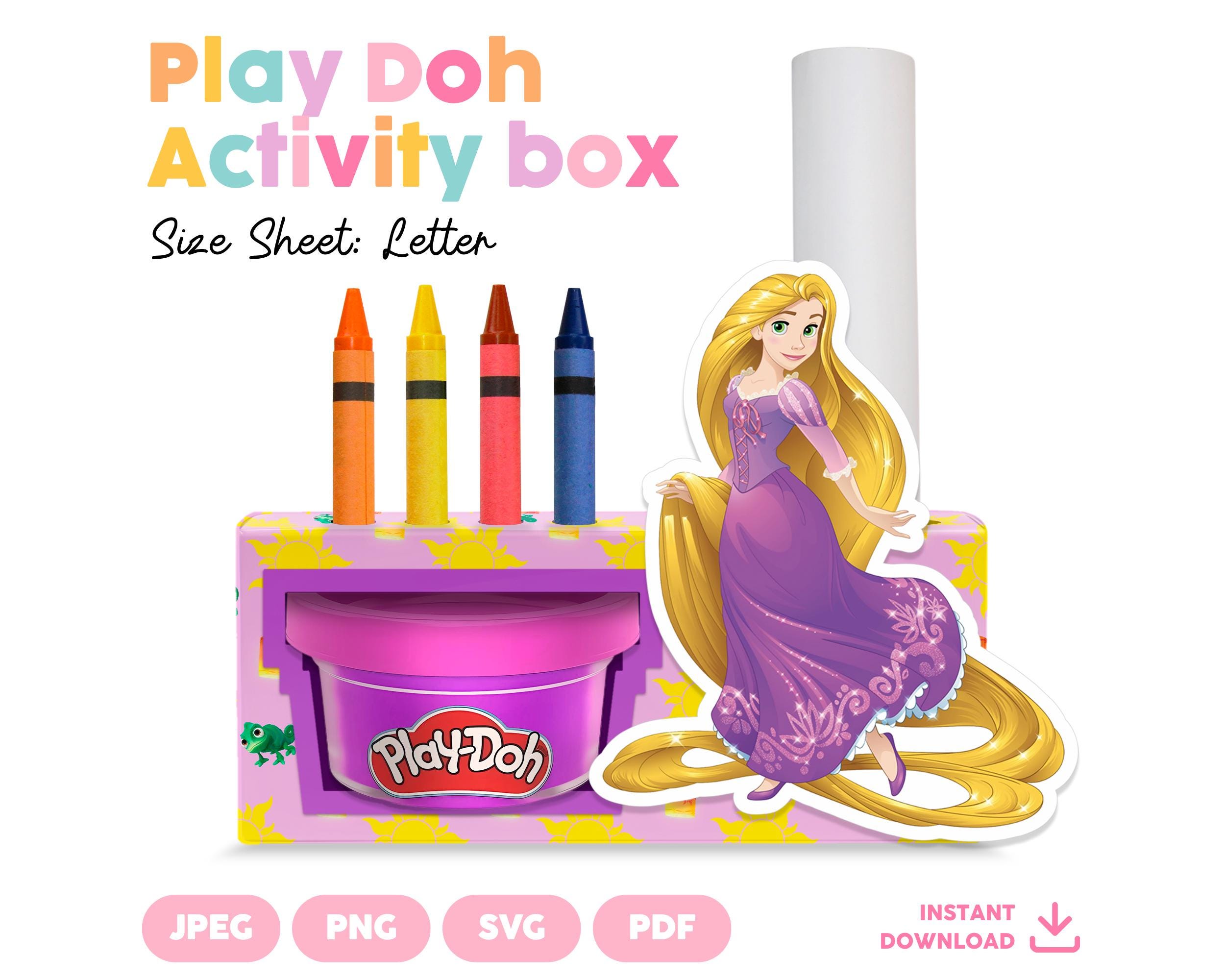 Rapunzel Play Doh