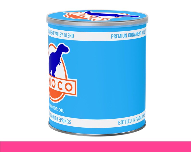 Dinoco Pringles Can Label Template | Cars Theme Printable Snack Wrapper ...