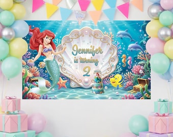 ヴィンテージ ディズニー アリエル フィギュア、3 インチ、ひざまずい