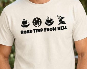 Funny Odyssey T-Shirt: Road Trip From Hell Greek Mythology Tee