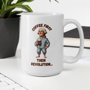 George Washington Coffee Mug: Patriotic History Buff Gift
