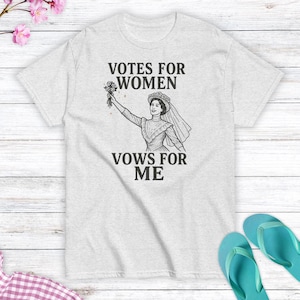 Suffragette Bridal Shirt: Historic Bachelorette Party Tee