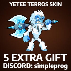 Yetee Teros Brawlhalla | Brawlhalla Yetee Teros | Teros Skin Brawlhalla | Brawlhalla Teros Legend