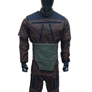 Mandalorian Star War Beskar Din Djarin Flight Suit | Cosplay Costume | 4-Piece Bounty Hunter Suit