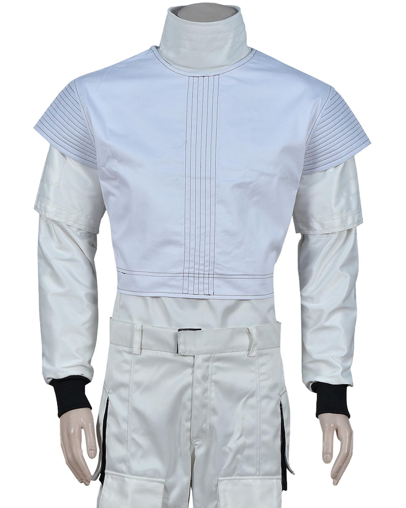 Traje de cosplay de 3 piezas del Libro de Boba Fett con chaleco antibalas / Traje de vuelo mandaloriano Din Djarin / Disfraz de cazarrecompensas de Star Wars imagen 4