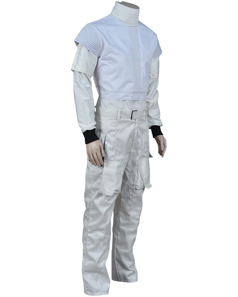 Traje de cosplay de 3 piezas del Libro de Boba Fett con chaleco antibalas / Traje de vuelo mandaloriano Din Djarin / Disfraz de cazarrecompensas de Star Wars imagen 2