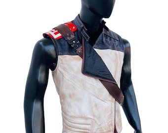 Cal Kestis Jedi Survivor Inspired Vest with Belt | Star Wars Cosplay Costume Piece