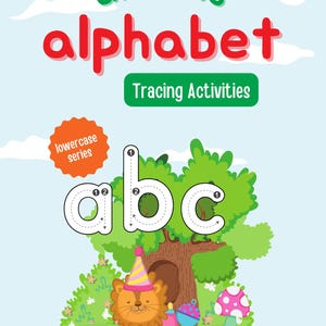 A to Z Alphabet Tracing Book for Kids