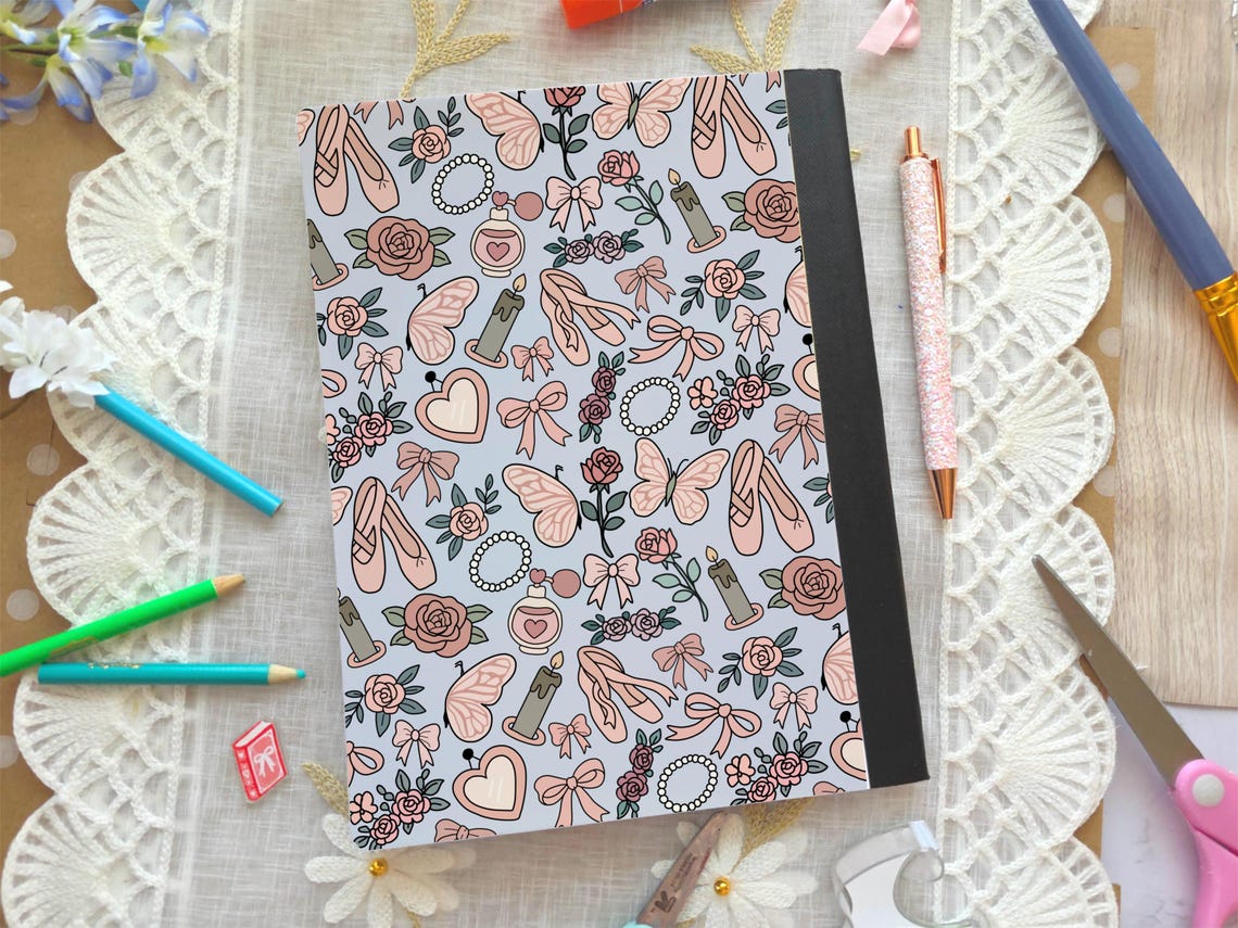 Printable Composition Notebook Cover PNG Back to School Personal ...