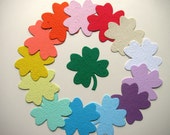25 Seed Paper Four Leaf Clovers Shamrocks