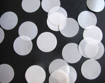 20,000 Dissolving/Biodegradable Circle confetti