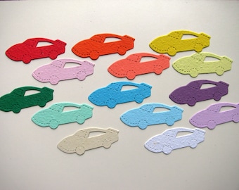 24 Seed Paper Race Cars