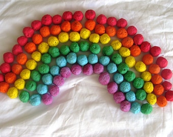 150 Rainbow seed bombs- 6 color combo
