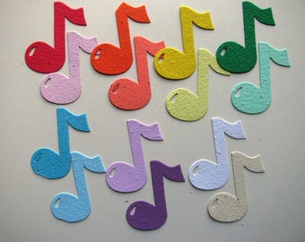 24 Seed Paper Music Notes