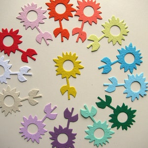 24 Seed Paper Sunflowers