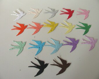 24 Seed Paper Swallows