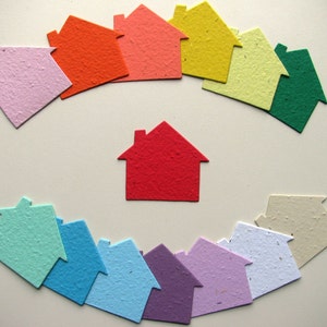 96 Seed Paper Houses image 1