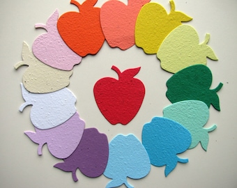 24 Seed Paper Apples