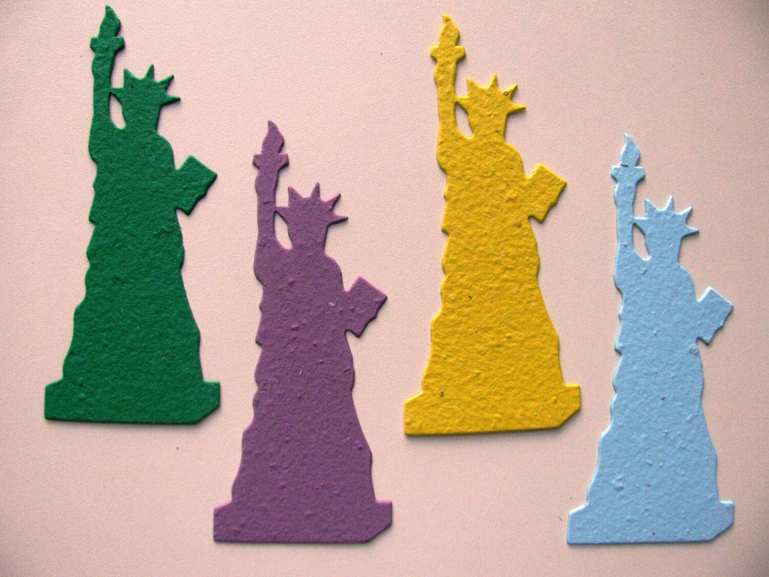 25 Seed Paper Statue of Liberty Etsy