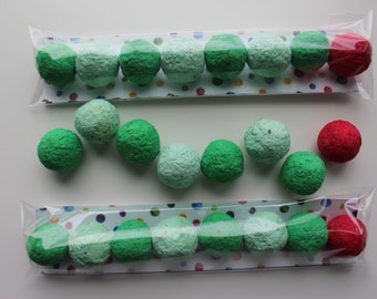 MADE TO ORDER- Hungry Caterpillar Wildflower Seed Bomb Favors