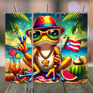 Puerto Rico Tumbler Wrap PNG, Puerto Rico Flag Tumbler Design, Boricua Digital Download, Soy Boricua Tumbler Wrap, PR Sublimation PNG