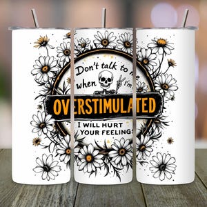 Funny Sarcastic Affirmations PNG,20oz Tumbler Wrap, Sublimation Design, Straight Tumbler Template, Digital Download
