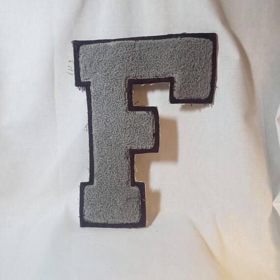 Letterman Jacket Chenille Patch (pre-1980 est) Le… - image 1