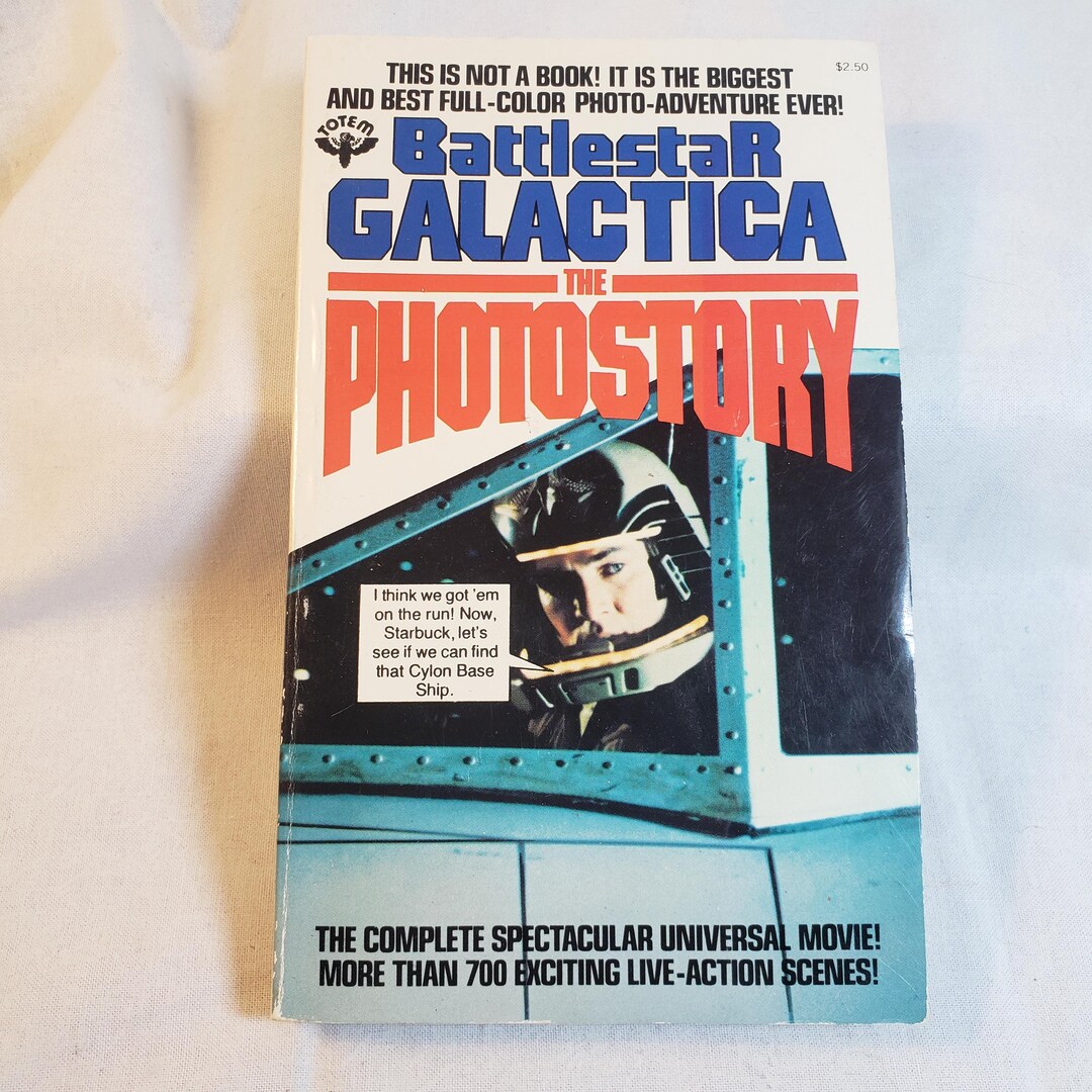 1979 Battlestar Galactica Movie - the Photostory - Full-color Book - Etsy
